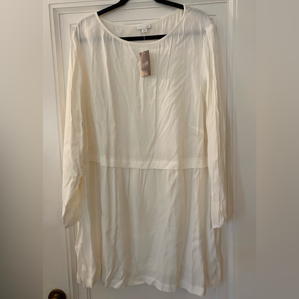 NWT j jill brand white tunic type shirt. Size 3x